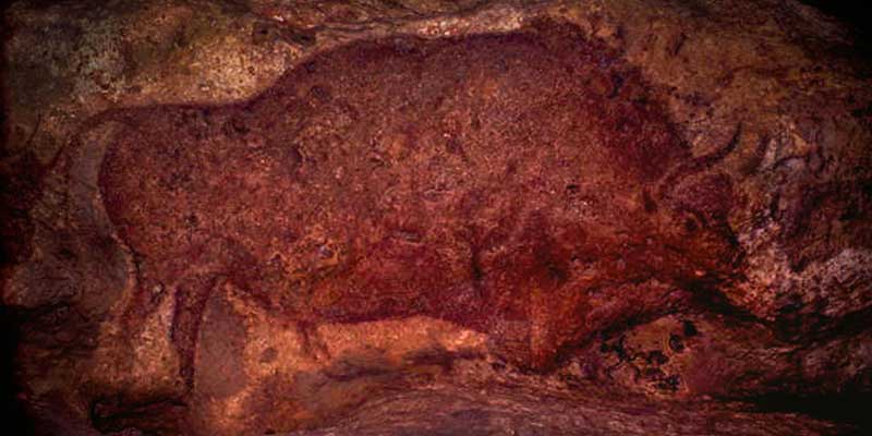 bison préhistorique, font de gaume
