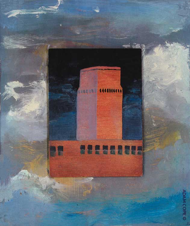 peter porter poetry watch tower warsaw uprising oil painting