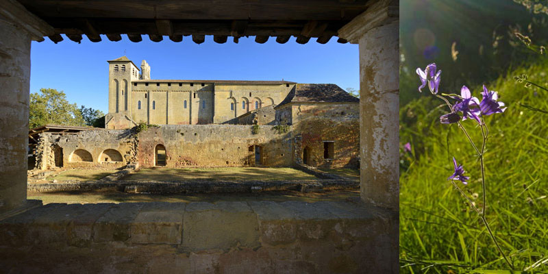 view abbey st avit from terrace