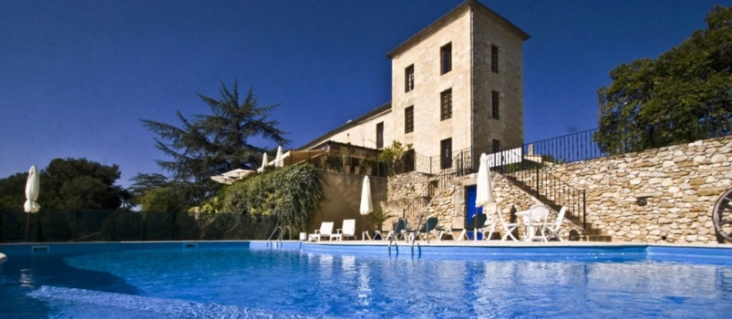 swimming pool Hotel de Sanse sunshine
