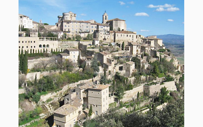 gordes village provence france