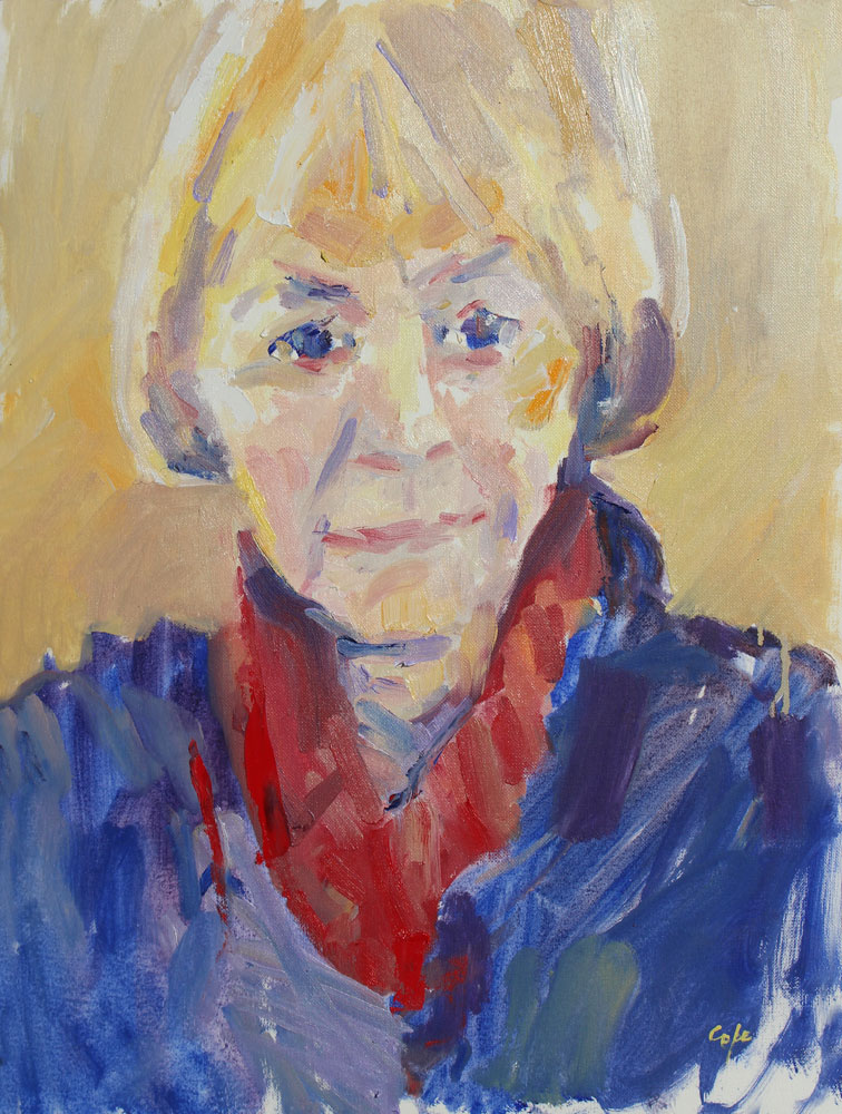 'Carol' Oil. 30 x40 cm
