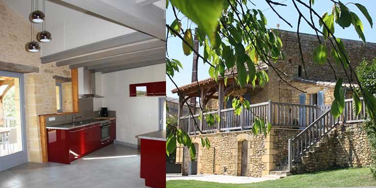 traditinal stone house,dordogne, gite