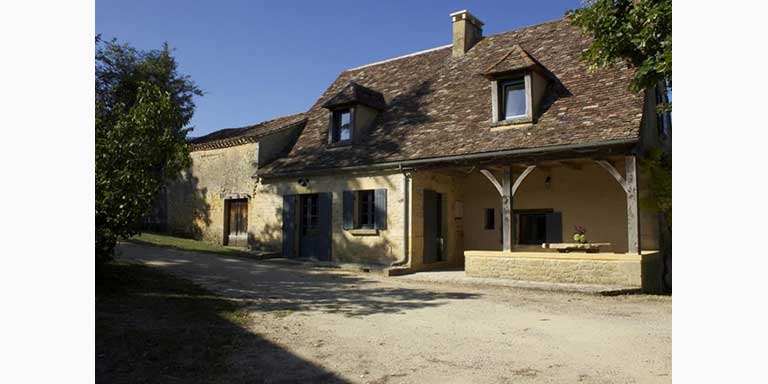 french holiday home, stone house