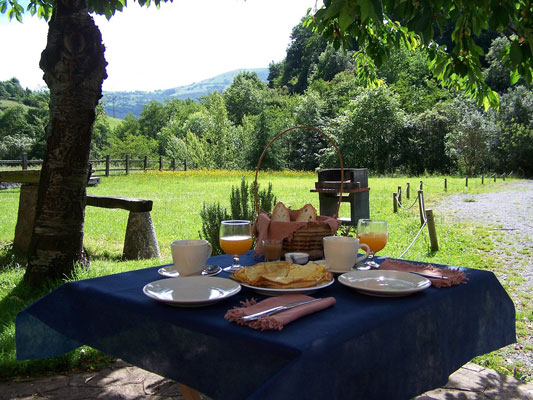 breakfast on teh terrace