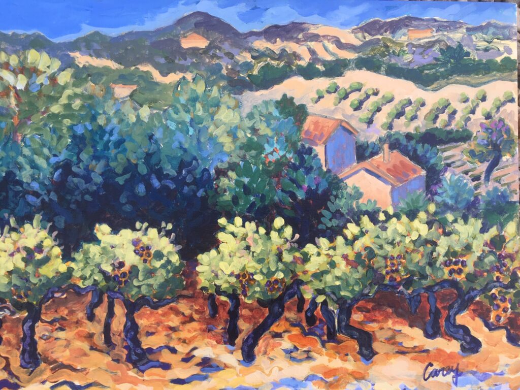 roussillon,provence,painting,workshop