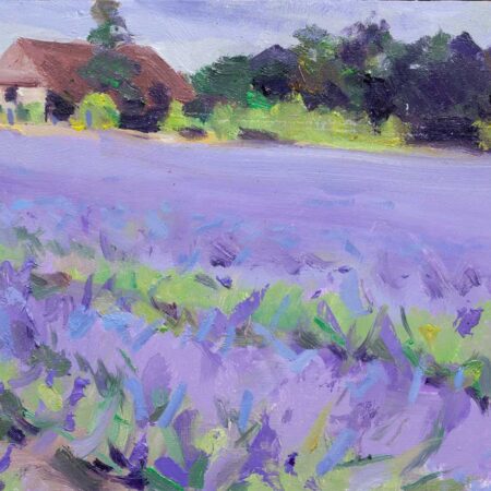 lavande,peinture,huile,violet,