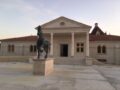 entrance facade,new catsle,quatrocentro, italianate, new build