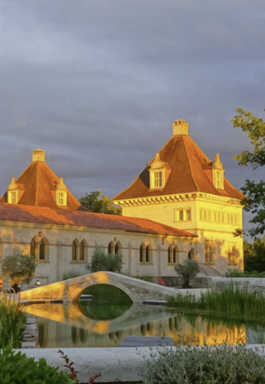 chateau,spa,sunset,orion,gers,france