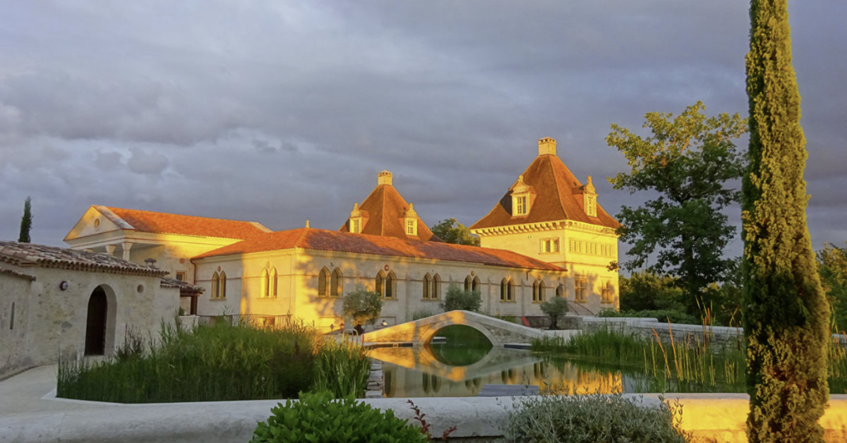 chateau,south france,painting workshop venue, domain dorion,