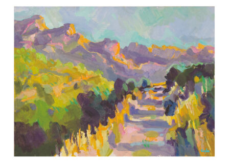 oil painting, giclee print,rollin'